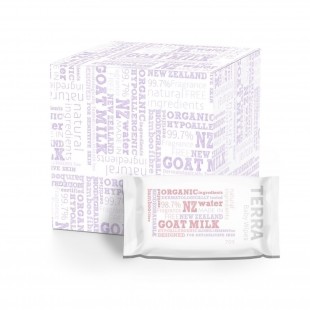 TERRA Goat Milk Wipes 70S - One Box 8 Packs